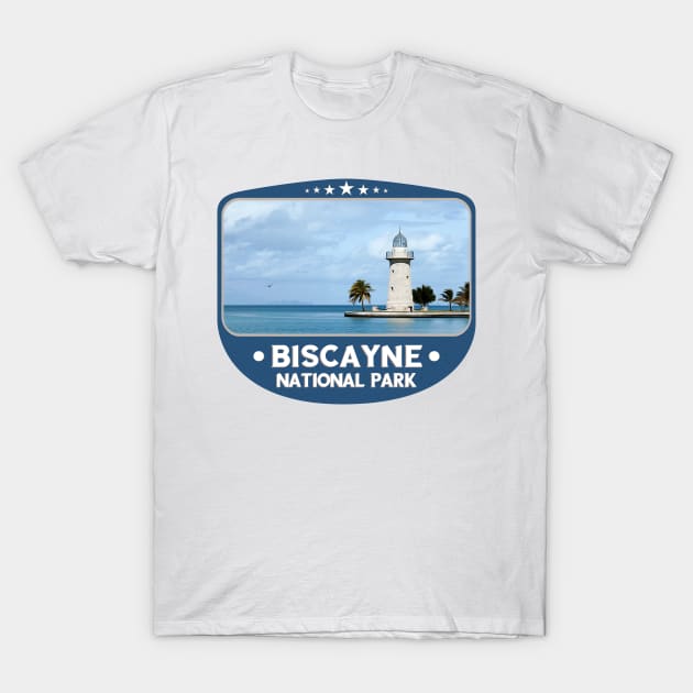 Biscayne National Park Boca Chita Lighthouse T-Shirt by DexterFreeman